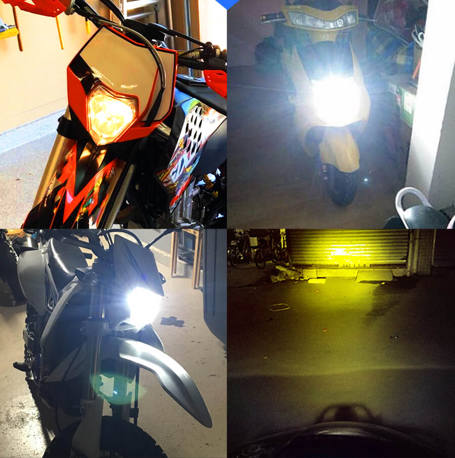 New Motorcycle LED Headlight Projector Lens JGMT05 from China