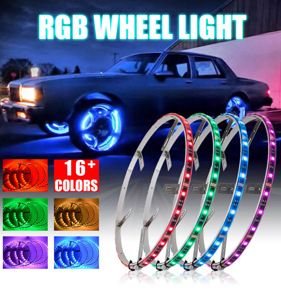 RGB Led Wheel Lights Wholesale JGWR1 from China manufacturer
