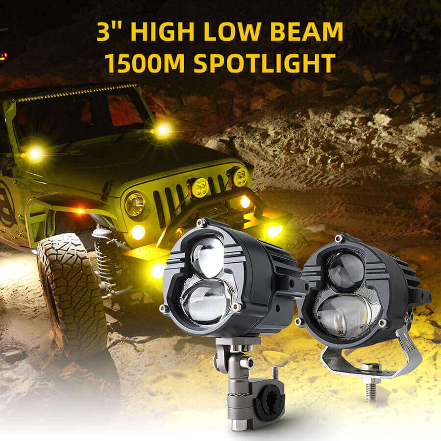 Hi/Low Beam Round Led Projector Driving Lights JGK2 from China Auto