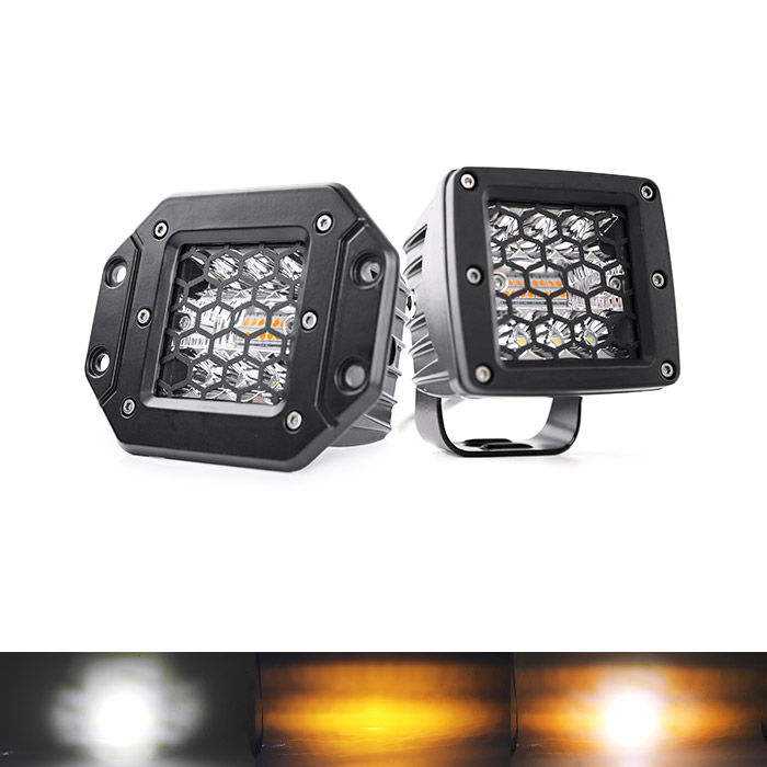 Flashing Ditch Lights Dual Color Company JG-995TW-B-BS from China ...